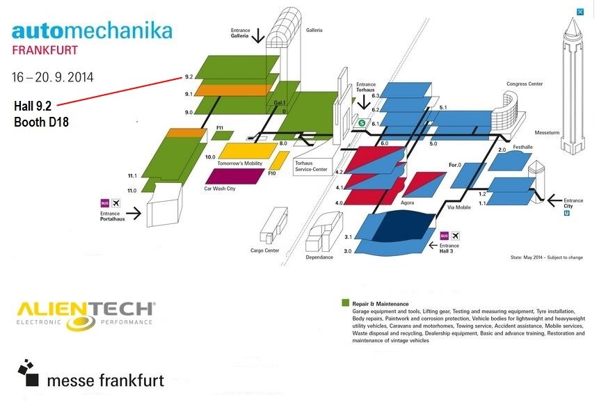 Automechanika plan