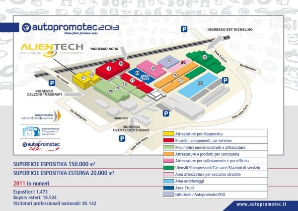 Mappa Autopromotec
